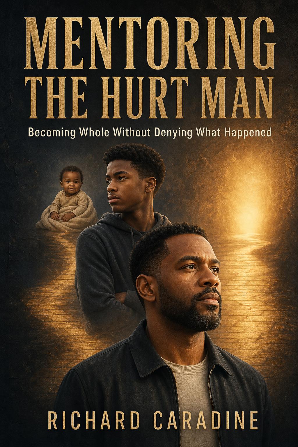 Mentoring the Hurt Man original front cover by Richard Caradine